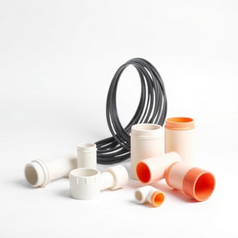 Kit cable + fittings PVC